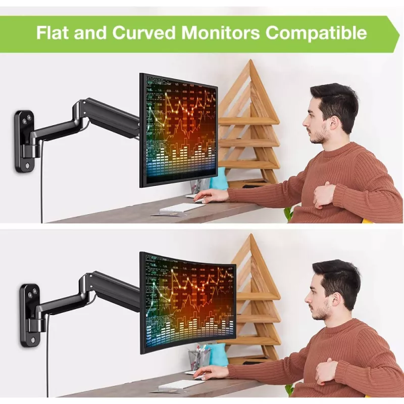 Techly ICA-LCD G112 supporto TV / stand 81,3 cm (32 pollici) nero
