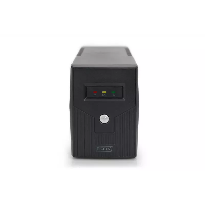 DIGITUS UPS line-interactive 600 VA/360W 12V/7Ah x1 2x CEE7/7 AVR LED DP