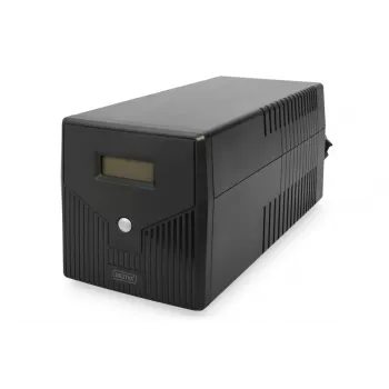 DIGITUS UPS line-interactive 1000 VA/600 W 12 V/7 Ah x2 4x CEE7/7 AVR USB