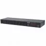 Intellinet PDU intelligente 8 porte 19 pollici, unità di distribuzione di corrente intelligente C13 rackmount 19 pollici; monitora potenza, temperatura e umidità