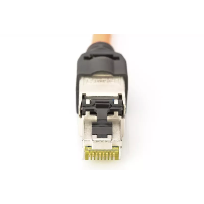 DIGITUS connettore CAT6a da campo - STP, cappuccio parapolvere, protezione anti-piega