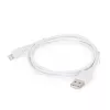 GEMBIRD cavo di ricarica e dati USB a 8 pin, 1 m – bianco