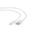 GEMBIRD cavo di ricarica e dati USB a 8 pin, 1 m – bianco