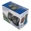 Diffusori 2.0 USB Flamenco nero/grigio, EP140KE, 6W