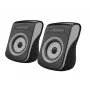 Diffusori 2.0 USB Flamenco nero/grigio, EP140KE, 6W