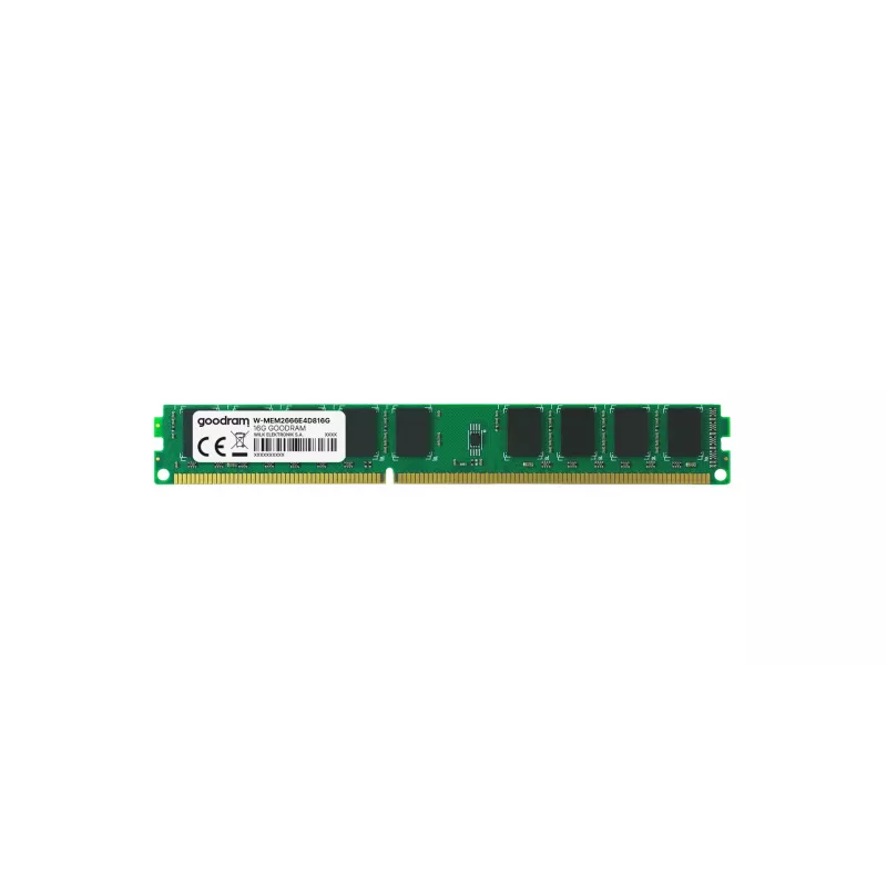 Modulo di memoria GOODRAM W-MEM2666E4D816G 16 GB (1 x 16 GB) DDR4 2666 MHz ECC UDIMM CL19