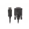 Adattatore per cavo video LANBERG DisplayPort 1.2 su DVI-D CA-DPDV-10CU-0030-BK, 3 m, 1080p, 60 Hz, nero
