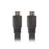 Cavo HDMI LANBERG CA-HDMI-21CU-0018-BK 1,8 m – HDMI 2.0, 18 Gbit/s, ARC, Ethernet, placcato oro