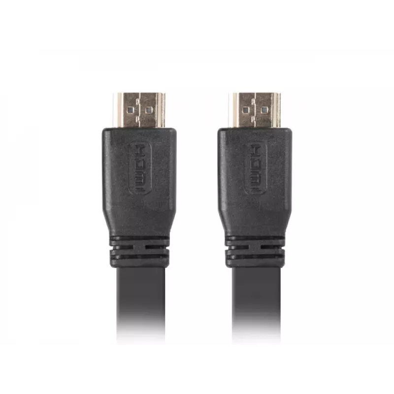 Cavo HDMI LANBERG CA-HDMI-21CU-0018-BK 1,8 m – HDMI 2.0, 18 Gbit/s, ARC, Ethernet, placcato oro