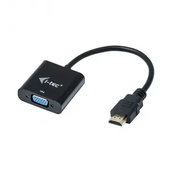 Adattatore cavo i-tec HDMI a VGA, 0.15 m, HDMI, VGA, maschio, femmina, 1920 x 1080 pixels