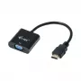 Adattatore cavo i-tec HDMI a VGA, 0.15 m, HDMI, VGA, maschio, femmina, 1920 x 1080 pixels