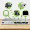 Zyxel GS1008HP unmanaged Gigabit Ethernet (10/100/1000) Power over Ethernet (PoE) grigio