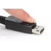 Cavo DisplayPort DIGITUS, M/M, 2 m con blocco, Ultra HD 8K, vers. 1.3/1.4, standard