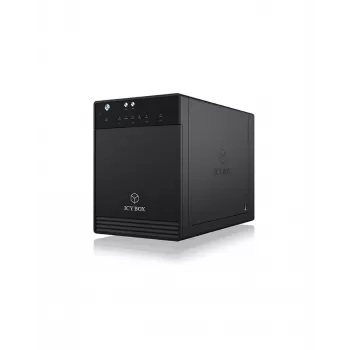 Case HDD/SSD ICY BOX IB-3740-C31 nero 2,5/3,5 pollici