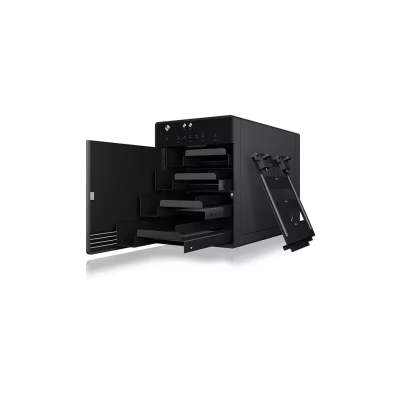 Case HDD/SSD ICY BOX IB-3740-C31 nero 2,5/3,5 pollici