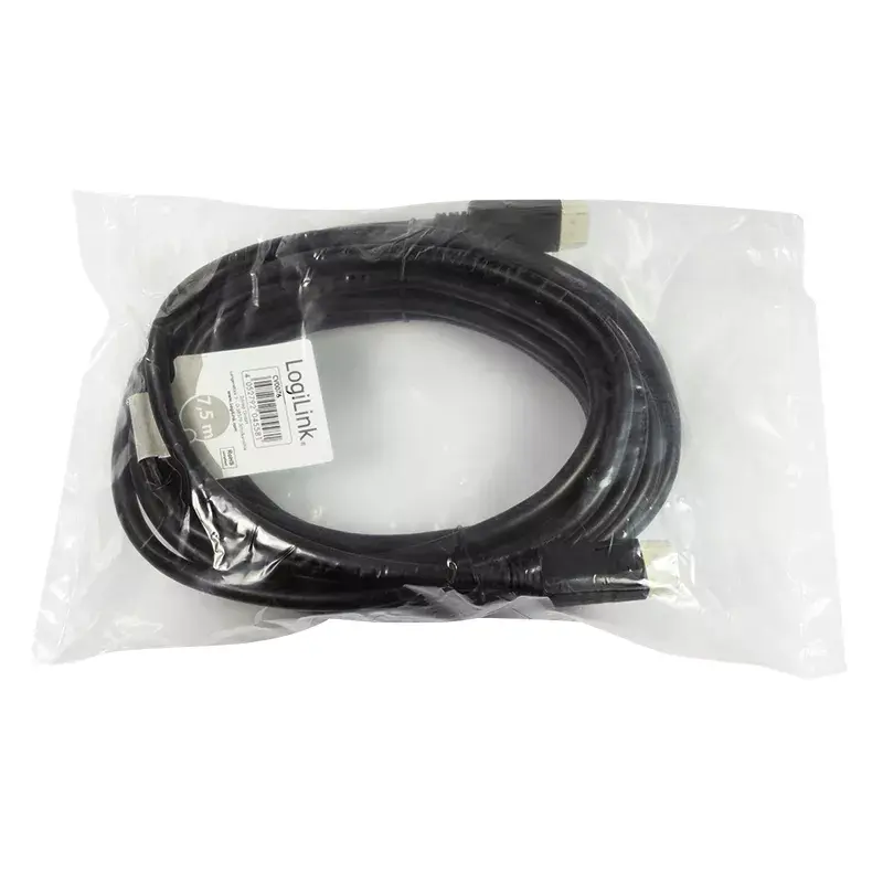 Cavo DisplayPort LogiLink CV0076 7,5 m nero
