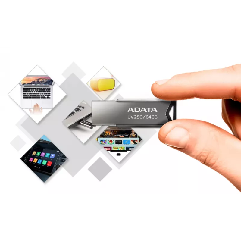 Chiavetta USB ADATA UV250 32 GB USB Type-A 2.0 argento