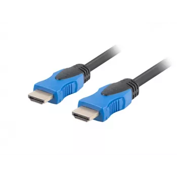 Cavo HDMI LANBERG CA-HDMI-20CU-0150-BK — 15 m, HDMI 2.0, Type-A, 18 Gbit/s, 4K@60Hz, ARC, Ethernet