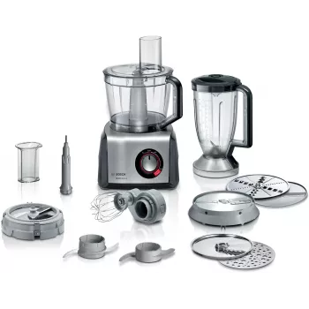 Bosch MC812M865 robot da cucina 1250 W 3,9 L nero, acciaio inox