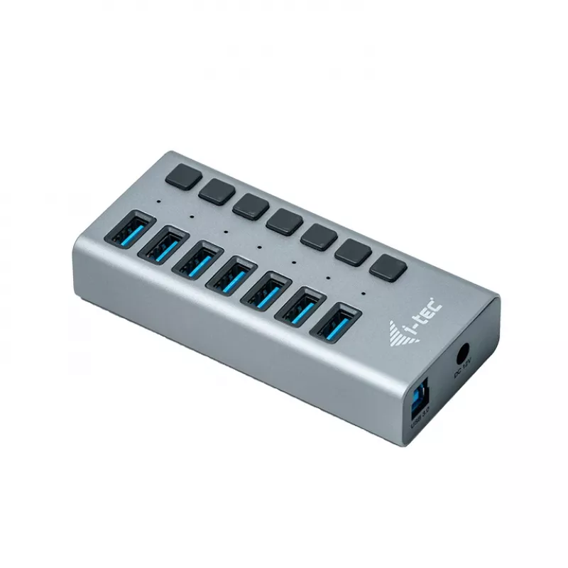i-tec USB 3.0 Charging HUB 7 porte + alimentatore 36 W