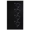 Electrolux EGG6407K piano cottura a gas da incasso nero 59 cm 4 zone