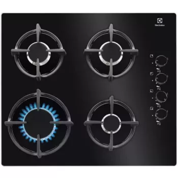 Electrolux EGG6407K piano cottura a gas da incasso nero 59 cm 4 zone