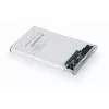 GEMBIRD case USB 3.0 per HDD SATA 2,5 pollici 9,5 mm, plastica trasparente