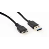 GEMBIRD case USB 3.0 per HDD SATA 2,5 pollici 9,5 mm, plastica trasparente