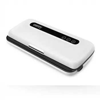 Macchina per sottovuoto Adler CR 4470 (bianco) — 110 W, controllo touch, vano porta cavo, include 5 sacchetti per sottovuoto