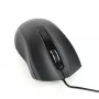 Mouse ottico cablato ambidestro Gembird MUS-3B-01 — USB Type-A, 1000 DPI, 3 tasti, nero