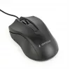 Mouse ottico cablato ambidestro Gembird MUS-3B-01 — USB Type-A, 1000 DPI, 3 tasti, nero