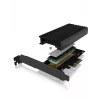 Scheda di rete/adattatore ICY BOX IB-PCI214M2-HSL interno M.2