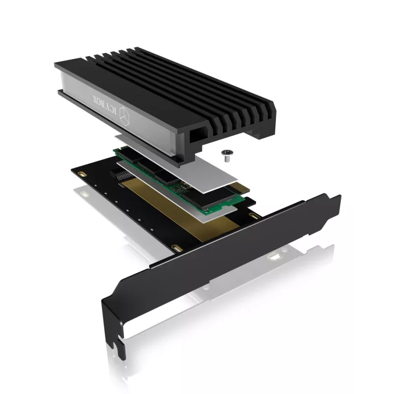 Scheda di rete/adattatore ICY BOX IB-PCI214M2-HSL interno M.2