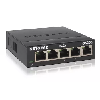 Switch NETGEAR GS305 Unmanaged L2 Gigabit Ethernet (10/100/1000) nero