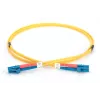 Patch cord in fibra ottica DIGITUS, LC a LC OS2, monomodale 09/125 µm, duplex, lunghezza 5m