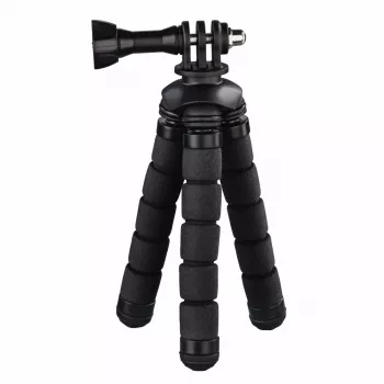 Treppiede Hama Flex smartphone/action camera 3 gambe nero, rosso
