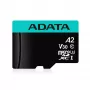 Scheda di memoria microSDXC ADATA 128 GB UHS-I Premier Pro V30 U3 Class 10, 100/80 MB/s, impermeabile, con adattatore SD