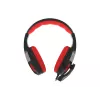 Headset GENESIS Argon 110 headset con filo con archetto gaming nero, rosso