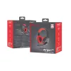 Headset GENESIS Argon 110 headset con filo con archetto gaming nero, rosso