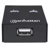 Manhattan 162005 switch USB 2.0 automatico di condivisione, 2 porte, 480 Mbps