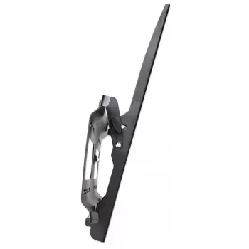 Supporto a parete Manhattan per TV e monitor (orientabile), per schermi da 37 pollici a 65 pollici, compatibilità VESA: da 200x200 mm a 600x400 mm – verificare le dimensioni dei quattro fori di fissaggio sul retro dello schermo per assicurarsi che sia compatibile, max 75 kg, nero, supporto