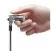 Lucchetto per laptop Kensington N17 slim a combinazione per slot a cuneo
