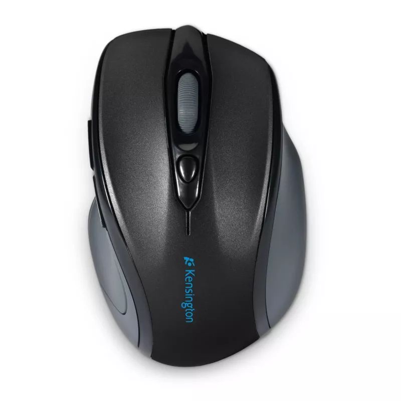Mouse Kensington Pro Fit Mid-Size wireless, per destrorsi, ottico, RF Wireless, 1600 DPI, nero