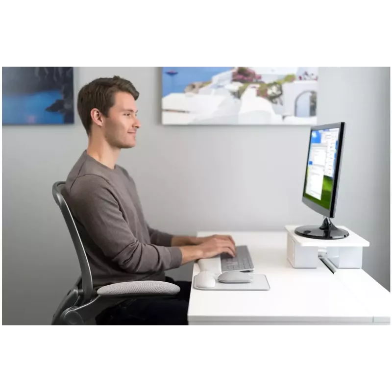 Tappetino per mouse con poggiapolsi Kensington ErgoSoft per mouse standard