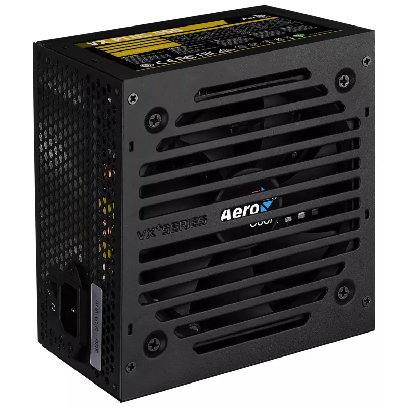 Alimentatore Aerocool VX PLUS 650 650 W 20+4 Pin ATX ATX nero