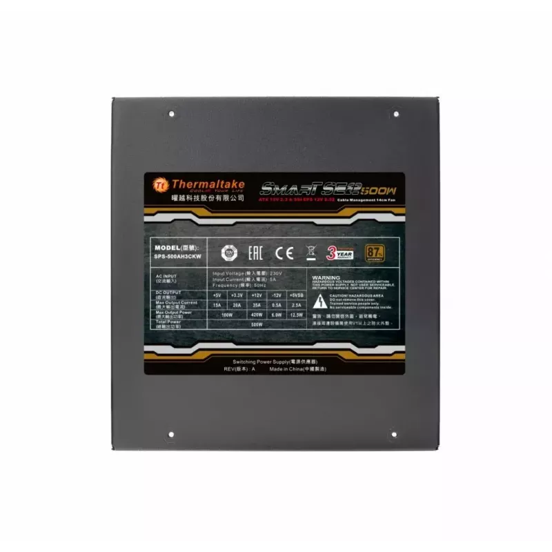 Alimentatore – Smart SE2 500W modulare (efficienza ca. 87%, single rail)