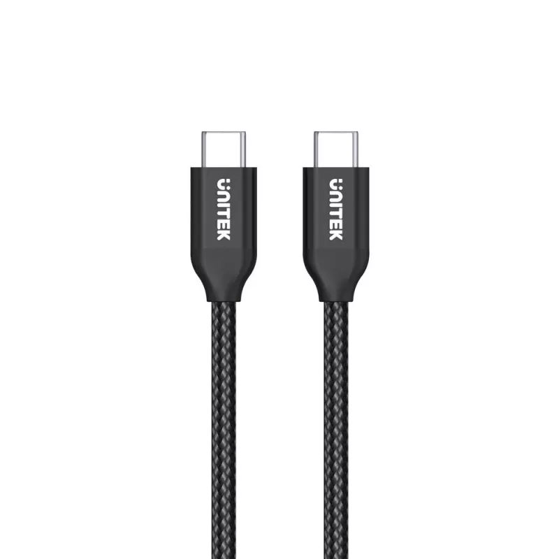 Cavo USB-C a USB-C Unitek C14059BK – 2 m, 5 A, 20 V, 480 Mbit/s, nero