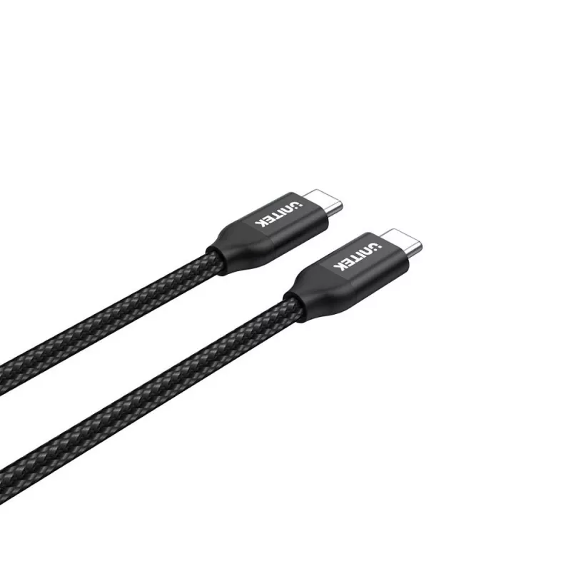 Cavo USB-C a USB-C Unitek C14059BK – 2 m, 5 A, 20 V, 480 Mbit/s, nero