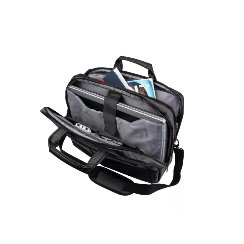 Natec Gazelle NTO-0809 borsa per laptop 15,6–16 pollici (39,6 cm), con tracolla, nera