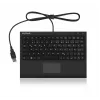 KeySonic ACK-3410 (US) tastiera ufficio USB inglese americano nero